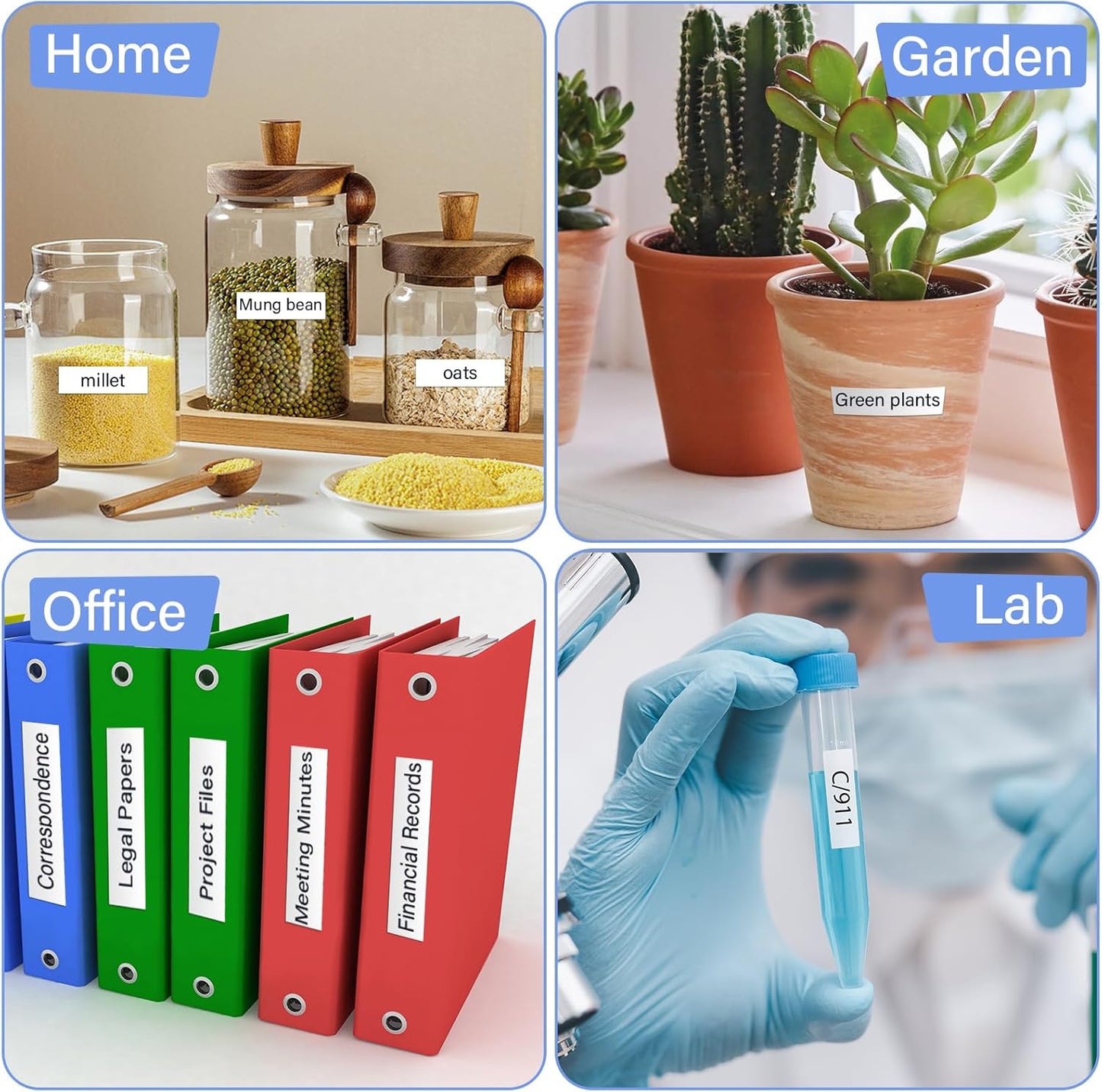 5Pack TZe-231 Tape Label Maker Compatible with Brother P-Touch TZe-231 Tape, TZE231 ½” 0.47”x 26.2 ft Laminated Black on White, for use with PT-D210, PT-H110, PT-D220, PT-D410, PT-D600