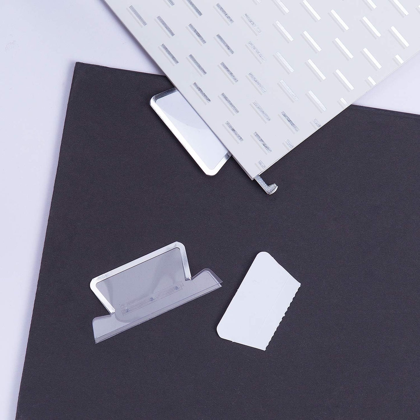 Y YOMA 12 Pack Decorative Hanging File Folders Letter Size File Folder Cute Pretty Hanging Folder Organizer for Filing Cabinet Office Home Desktop with 1/5-Cut Adjustable Tabs, 3 Silver Foil Design