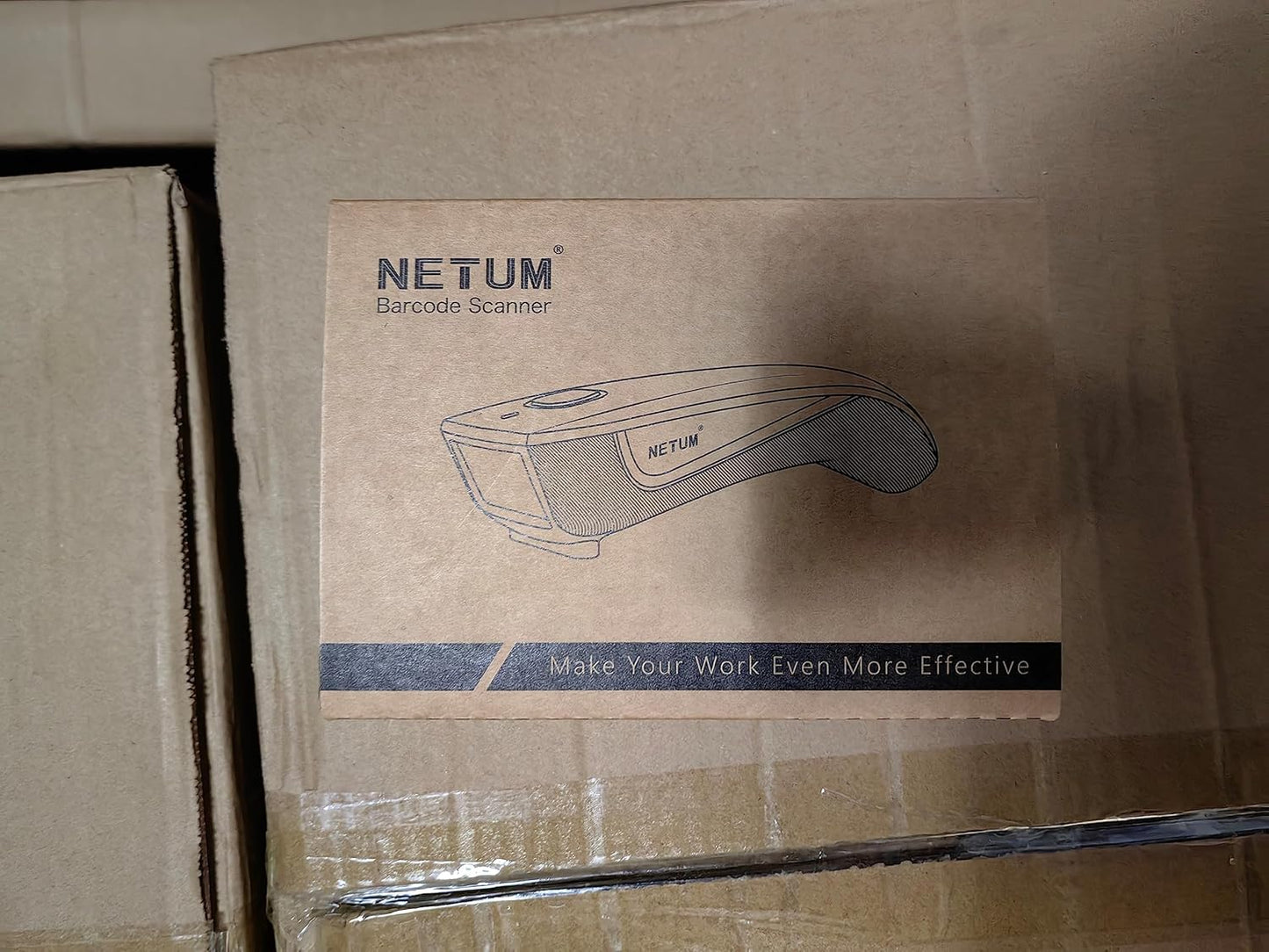 NETUM Wireless 1D Laser Barcode Scanner Bluetooth Compatible, Small Pocket USB Bar Code Reader Work with Windows, Mac,Android, iOS Phones, Tablets or Computers - C830