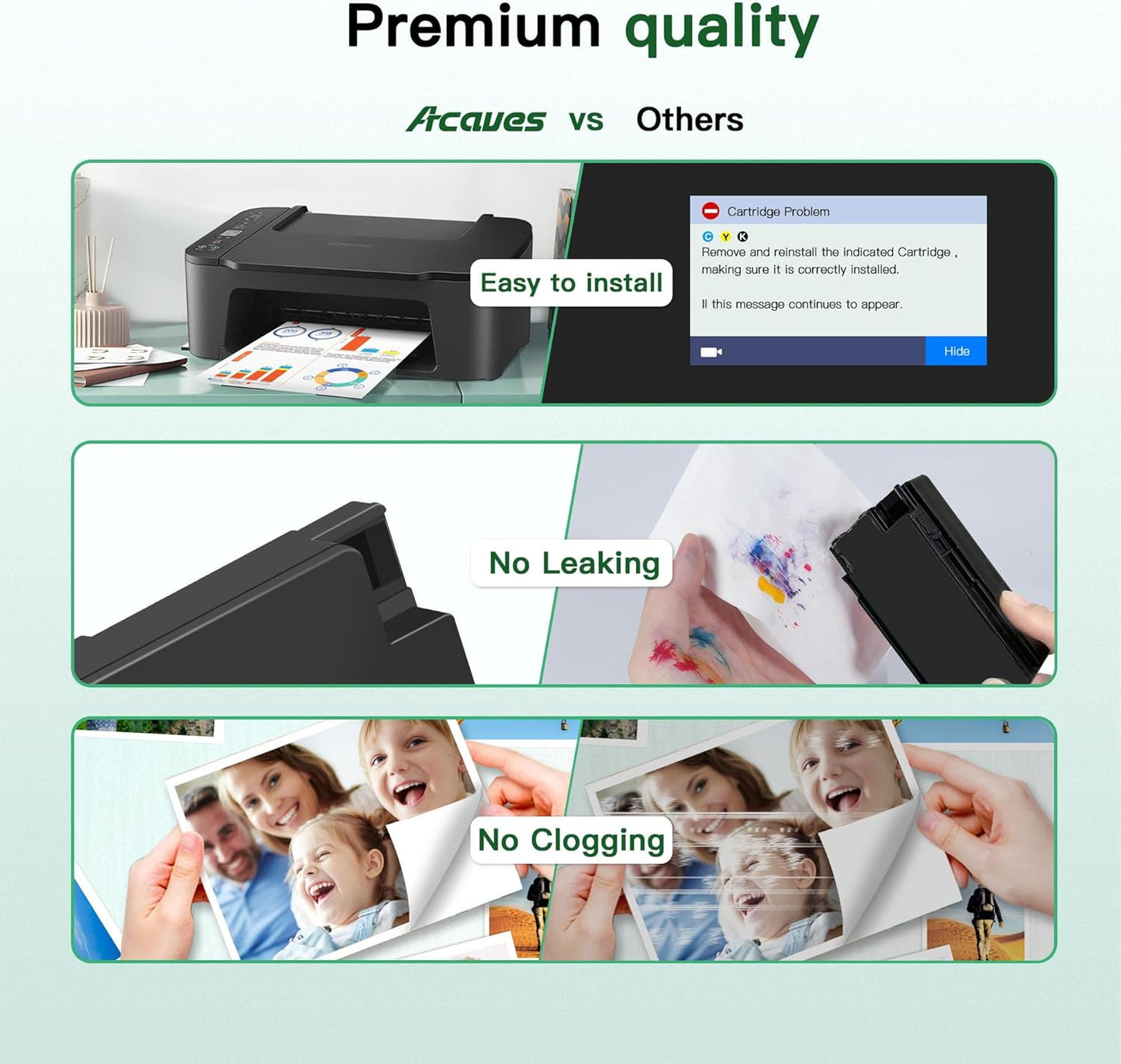 936XL 936 Ink Cartridges High Page Yield with Chip Compatible for HP 936 Ink Cartridges Combo Pack 936 XL 936e Work for OfficeJet Pro 9110 9120 9122 9125 9130 Wide Format 9730 9720 Printer, 4-Pack