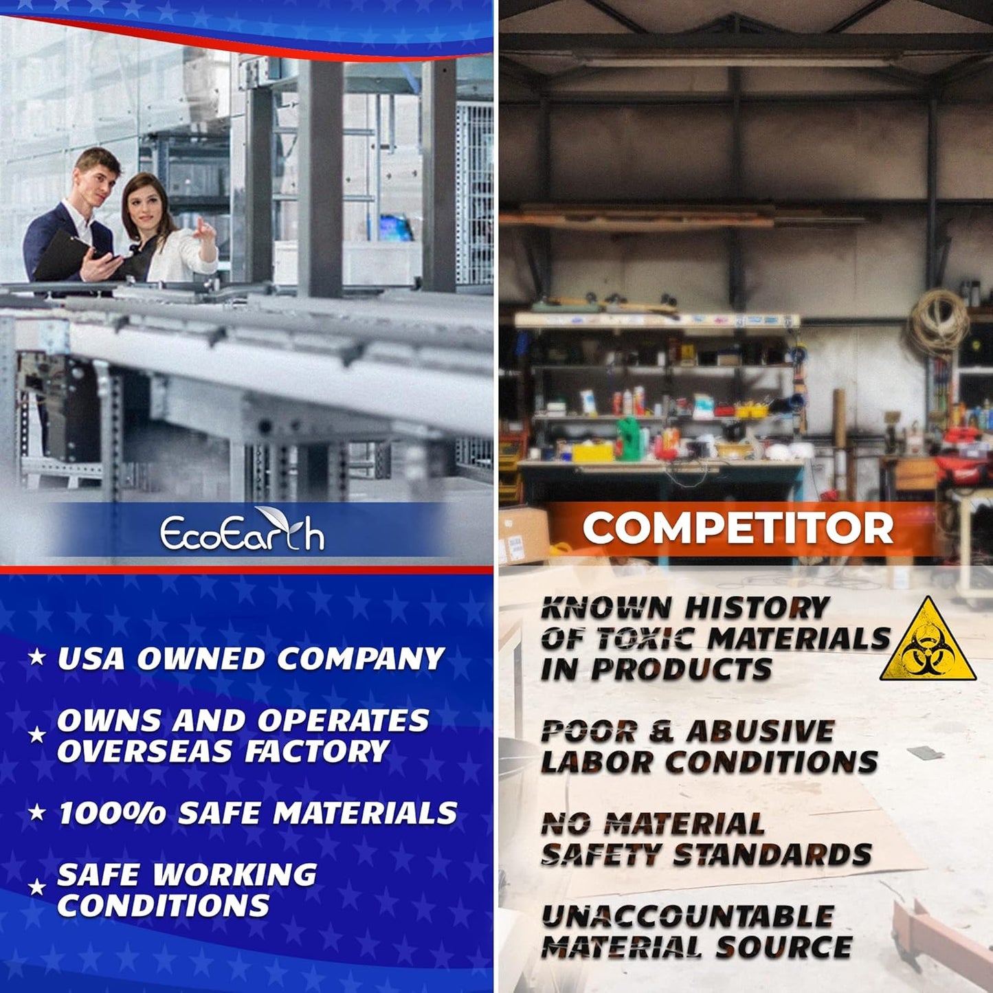 EcoEarth Passport & Identification Card Holders with Soft Edge (Clear, 4x6 Inch, 100 Pack), Extra Large Vertical ID Holder, Zipperless Plastic Name Badge Holders