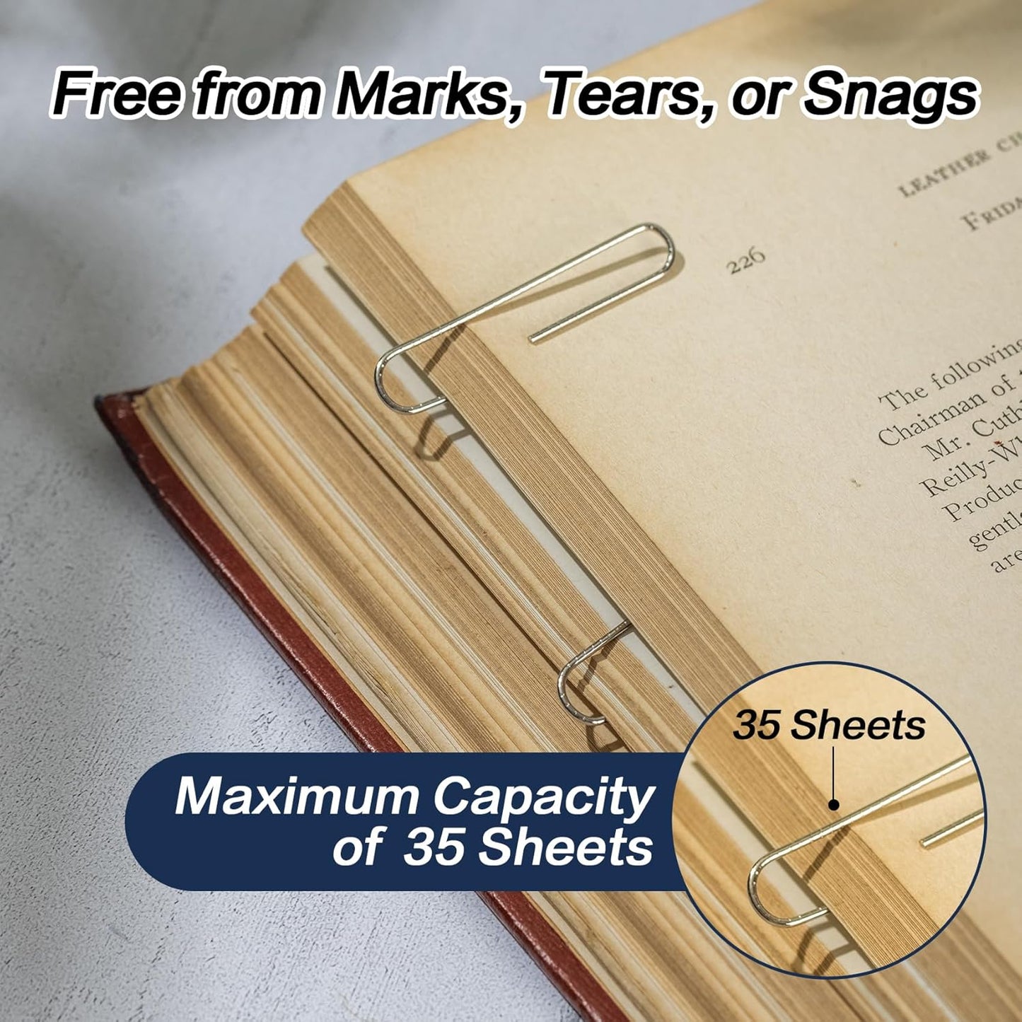 Deli #1 Nonskid Paper Clips, 600 Medium Paper Clips, 6 Boxes of 100 Each, Silver