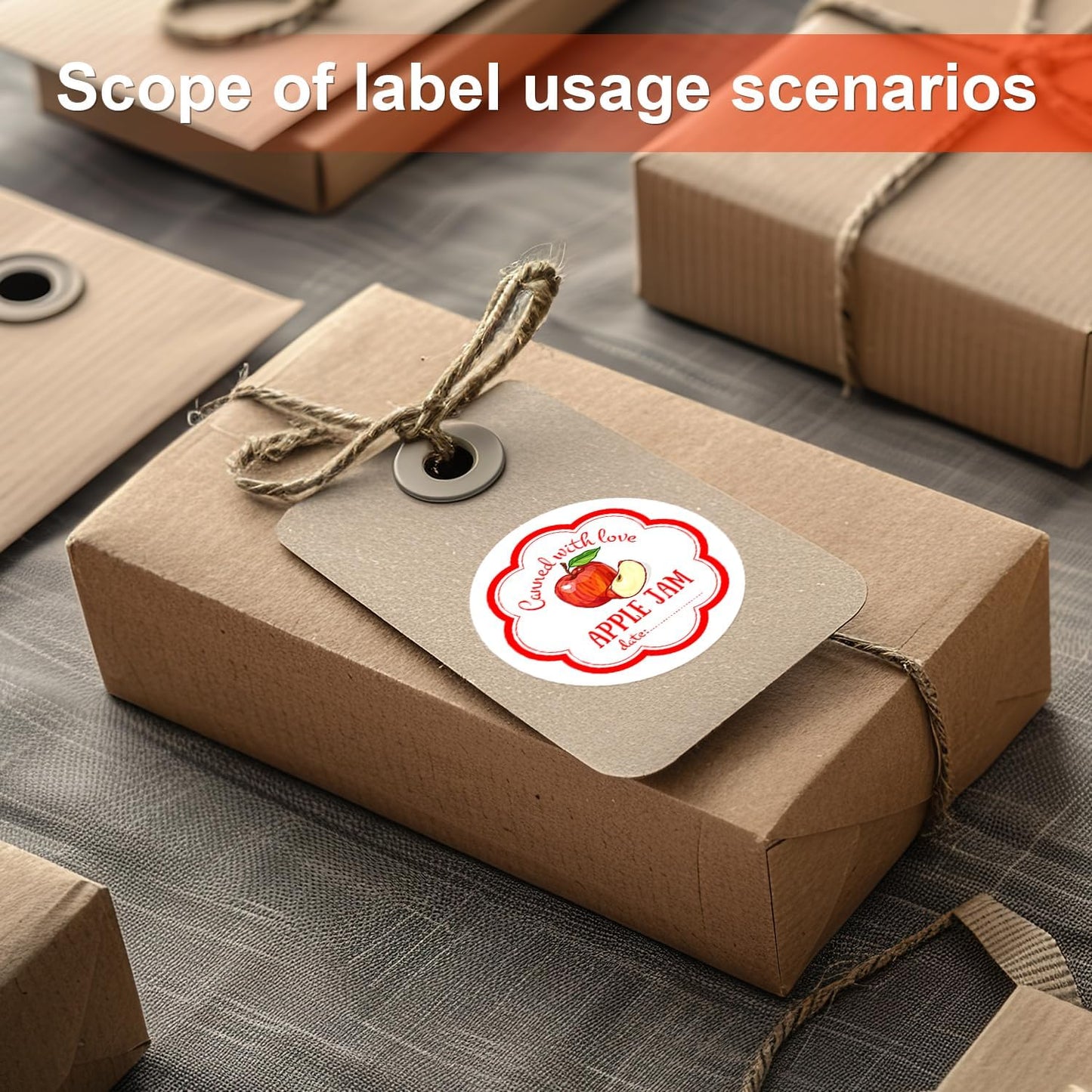 Methdic 1.5" Diameter High Visibility Printable Round Labels，Matte White，600 Customizable Blank Stickers