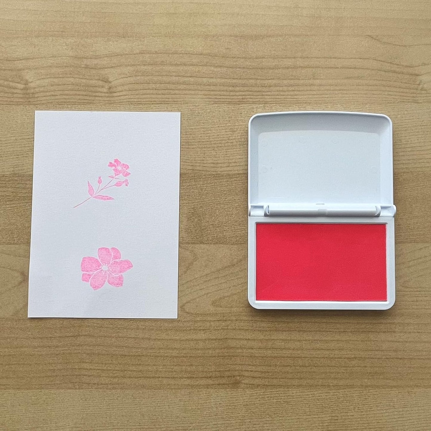 COLOP Make Series, Ink Stamp Pads, with Non-Toxic Premium Ink, Water-Based Acid-Free (Shiny Pink, Make 2-2-3/4" x 4-1/4")