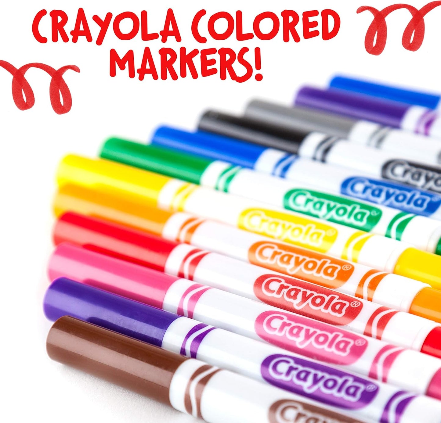 Crayola Broad Line Markers - Green (12ct), Markers for Kids, Bulk School Supplies for Teachers, Nontoxic, Marker Refill with Reusable Box
