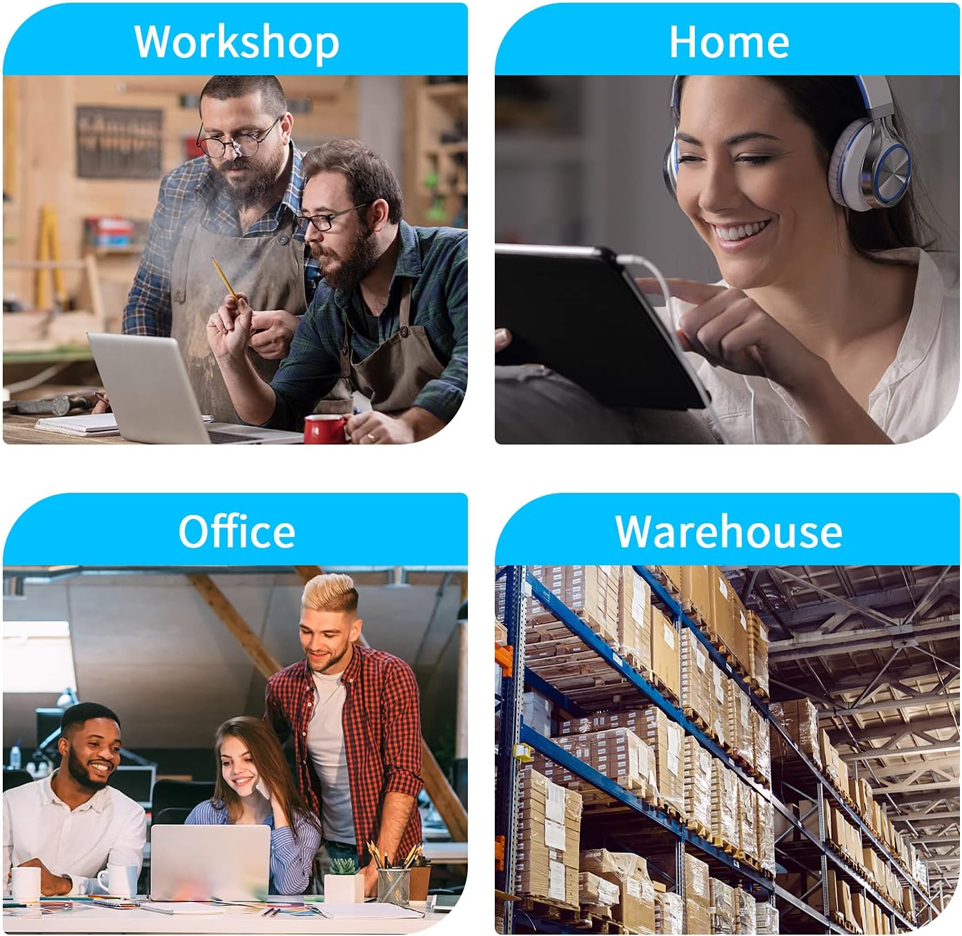 12 Outlet Surge Protector Metal Power Strip, 1800J Mountable Power Outlet, Heavy Duty Workshop Metal Power Strip for Commercial, Industrial, School and Home,15A 125V 1875W (6FT)