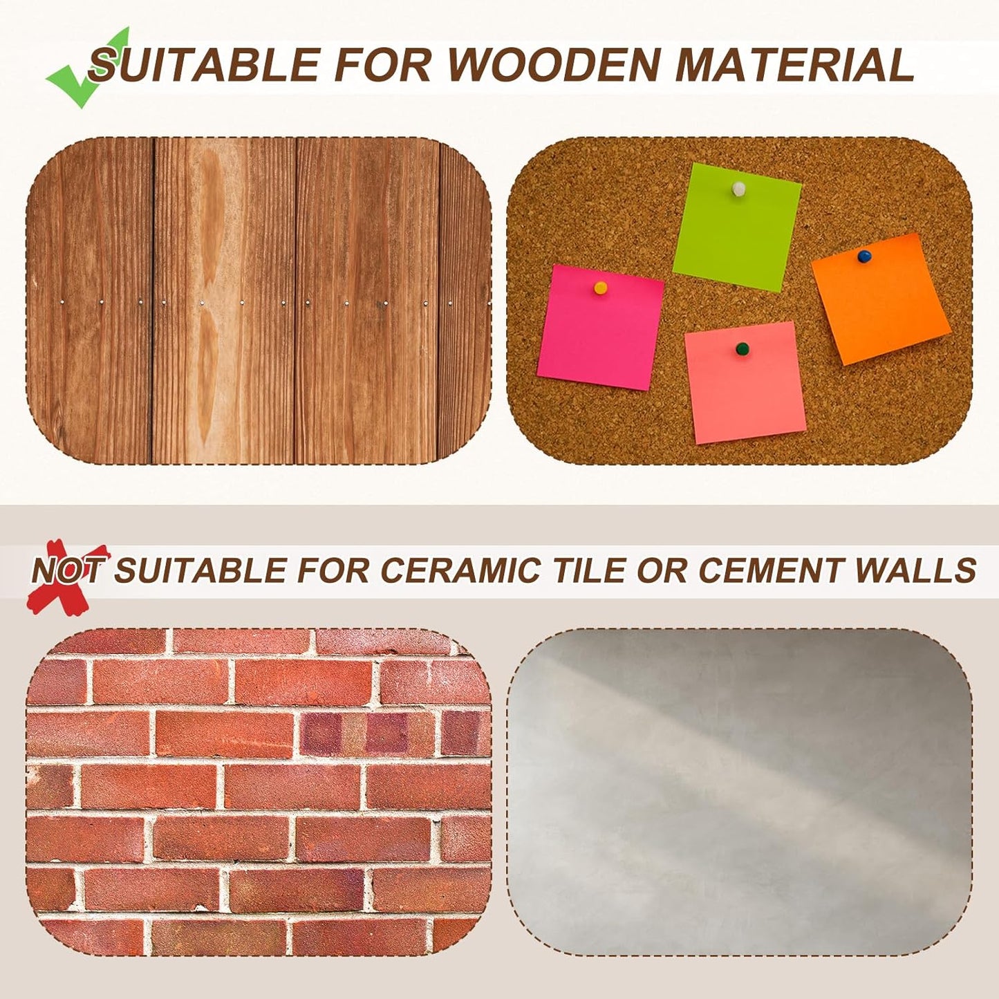 uxcell 100Pcs Upholstery Tacks, 11mmx10mm Flat Head Thumb Tack Decorative Furniture Nails Push Pins for Furniture Sofa Headboards, Yellow