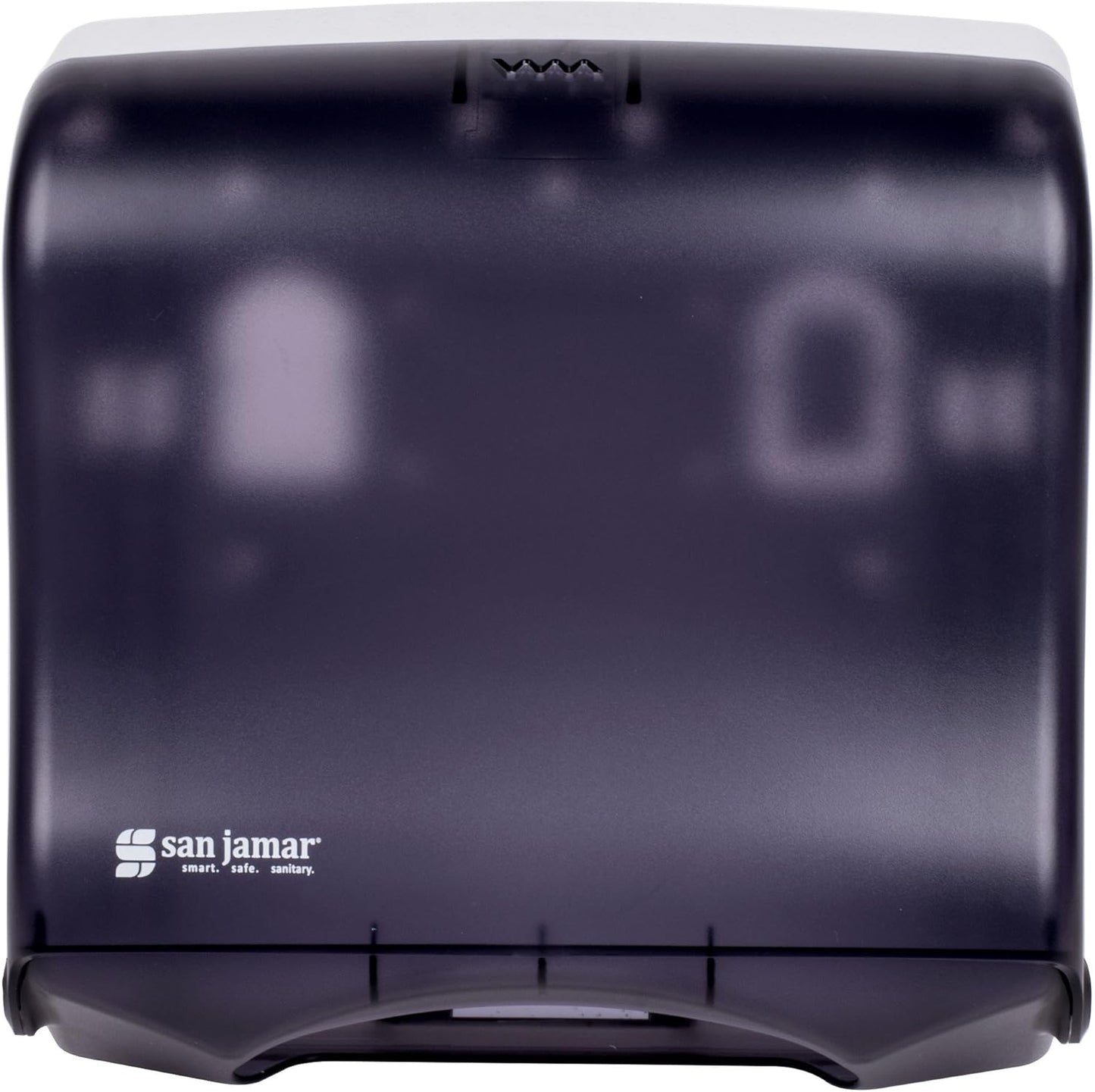 San Jamar T1755TBK Ultrafold Fusion Folded Towel Dispenser, Fits 400 Multifold/240 C-Fold Towels, Classic, Black Pearl
