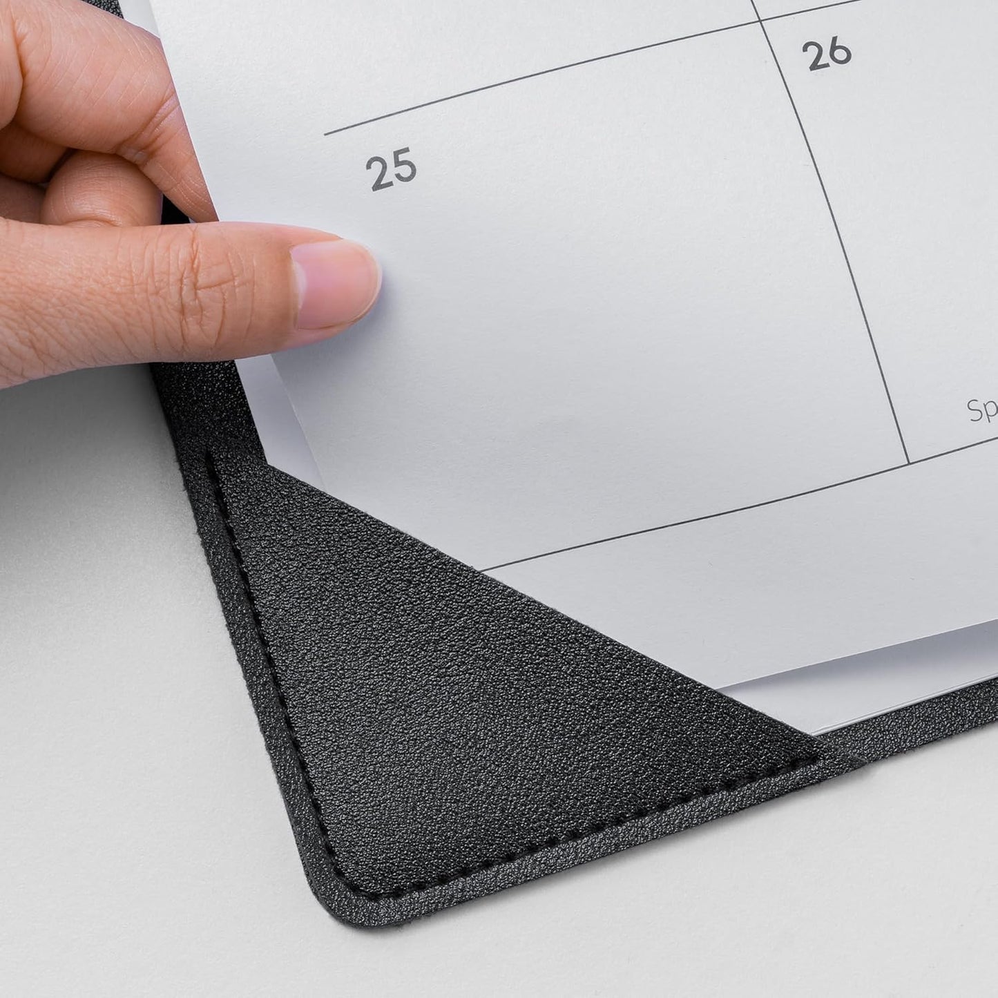 Nekmit Desk Calendar 2025-2026 with Desktop Mat, Large Desk Calendar Runs from Jul 2025 - Dec 2026, Big Desk Pad Calendar 21 x 16 1/2 Inches for Home and Office