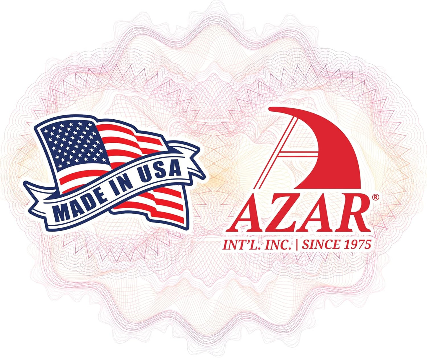 Azar Displays 105511-BLK Acrylic Floating Double Panel Wall Frame,8.5" x 5.5" Graphic Size, Overall Frame Size: 12.5" x 9.5", Black