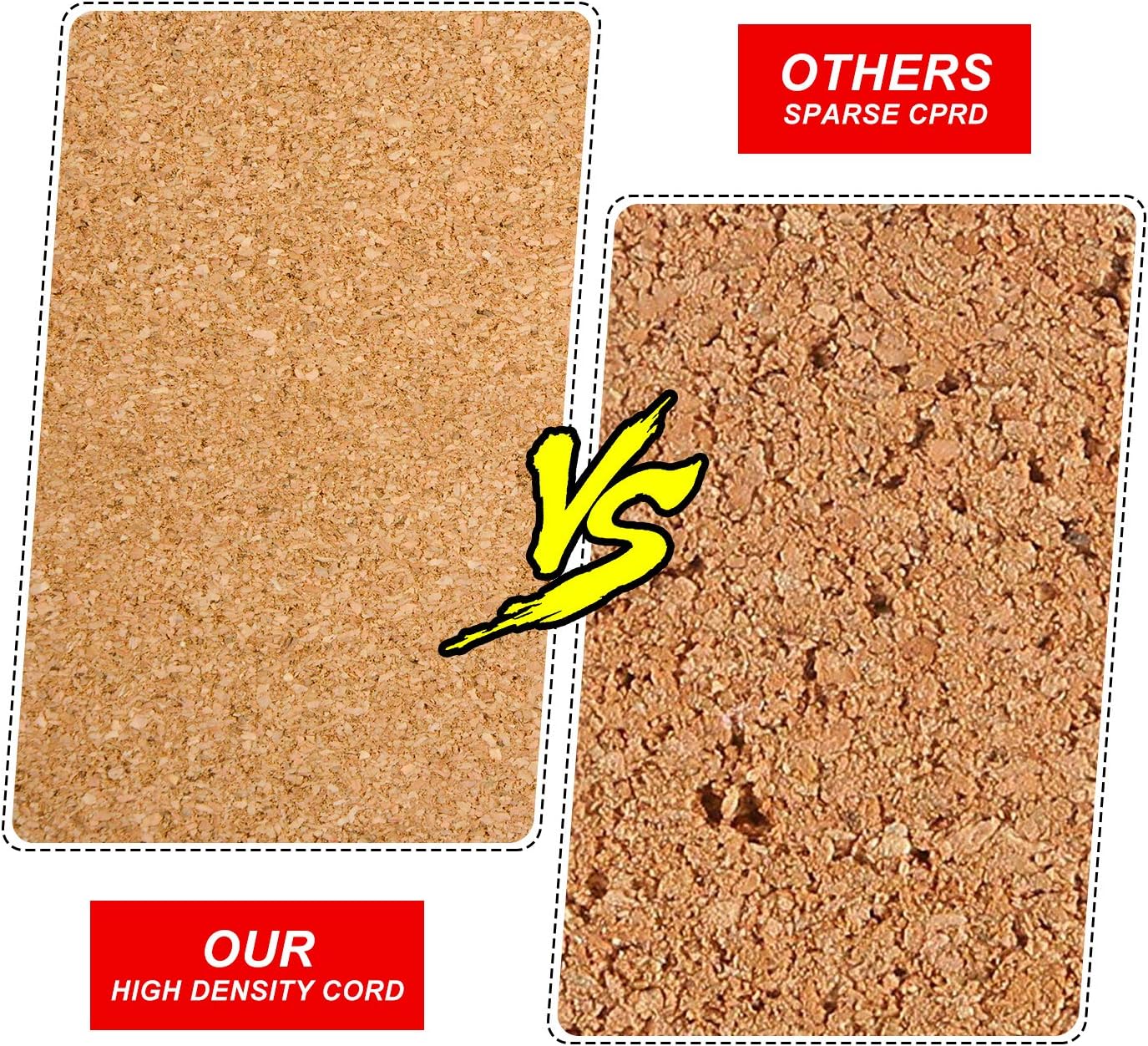 Board2by Large Cork Board Bulletin Board 48 x 36, Silver Aluminium Framed 4x3 Corkboard, Office Board for Wall Cork, Wall Mounted Notice Pin Board with 15 Push Pins for School, Home & Office