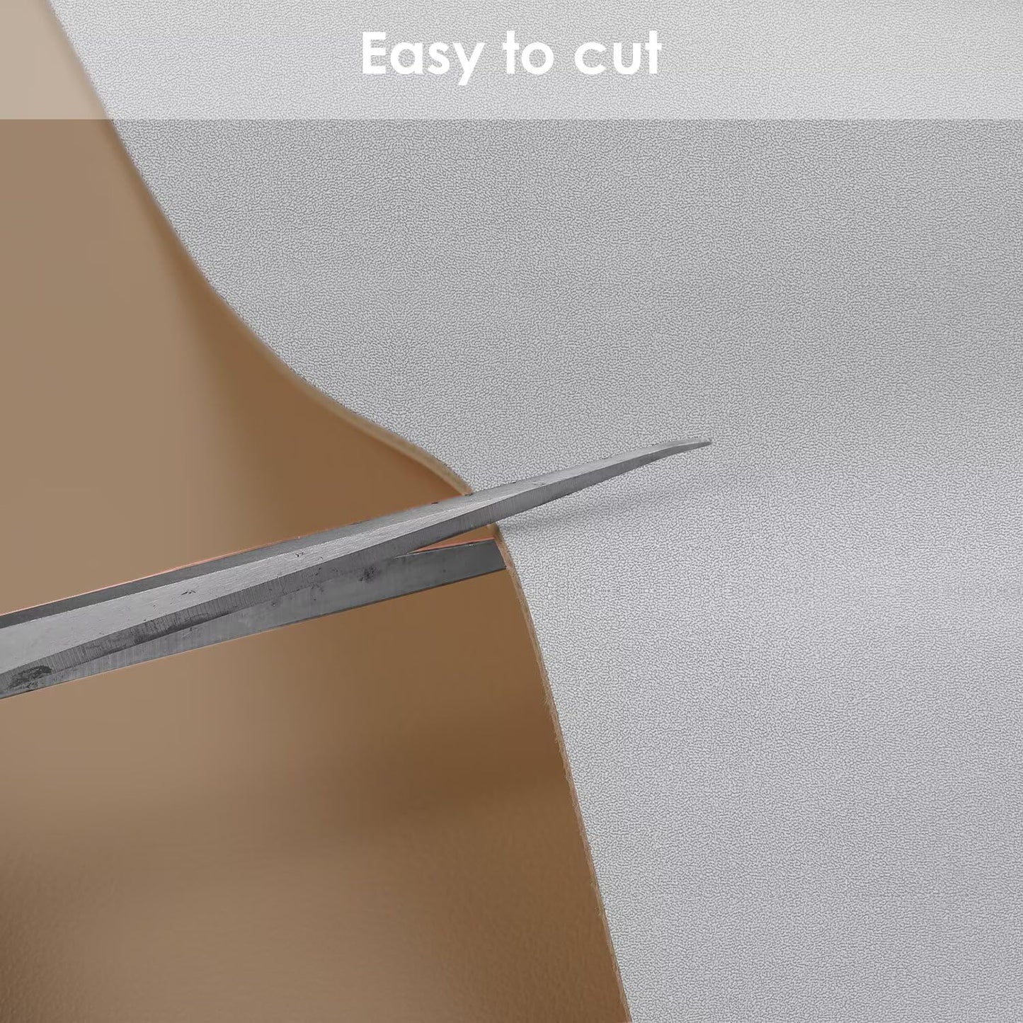 Leather Table Cover,1.8mm Thick,17x72 Inch Desk Cover,Dresser Cover Top,Dresser Protector Top,Dresser Cover,End Table Cover.(Khaki+Silvery,17x72)