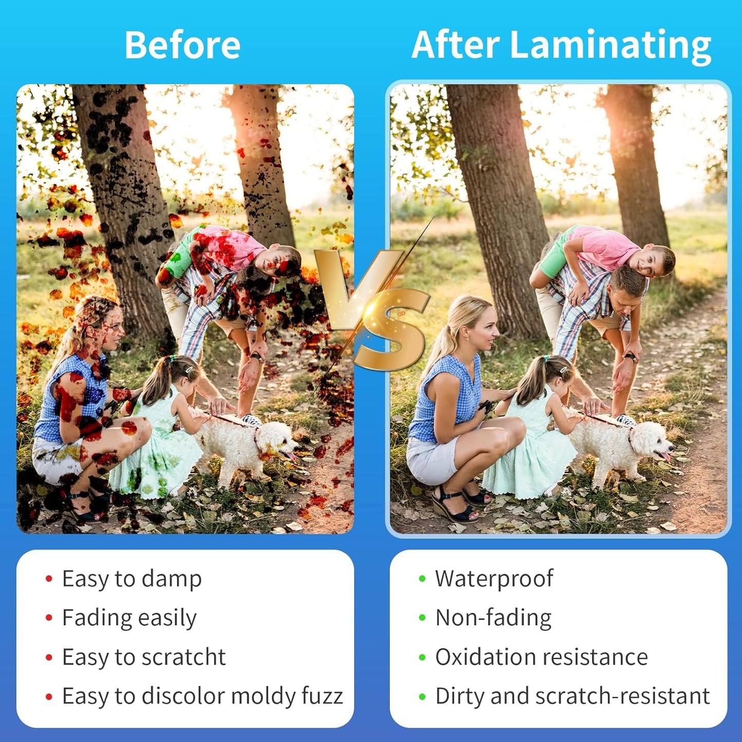 Clear Thermal Laminating Pouches – 9 x 11.5 Inch, 3 mil Thick (50 Pack) – Professional-Grade Lamination Sheets for Documents, Photos & Crafts – Fits 8.5 x 11 Letter Size Paper - [3mil 50 Packs]