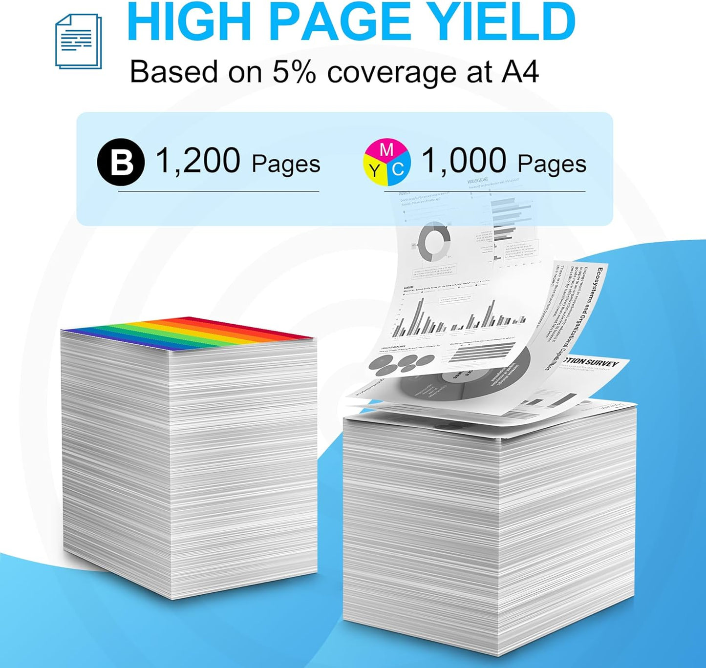 130A Toner Cartridge 4 Pack(with Chip) Remanufactured Compatible for 130A Toner Cartridge CF350A CF351A CF352A CF353A for Pro Color MFP M177fw M176n M177 M176 Printer(Black, Cyan, Magenta, Yellow)