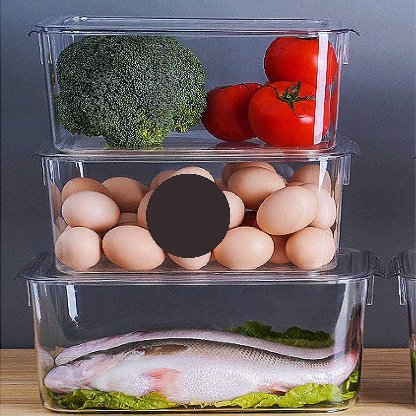 PARLAIM 3 Inch Round Permanent Adhesive Color Cod Dot Stickers,500 per Dispenser Box Roll dots Label Inventory Circle Stickers (Black)