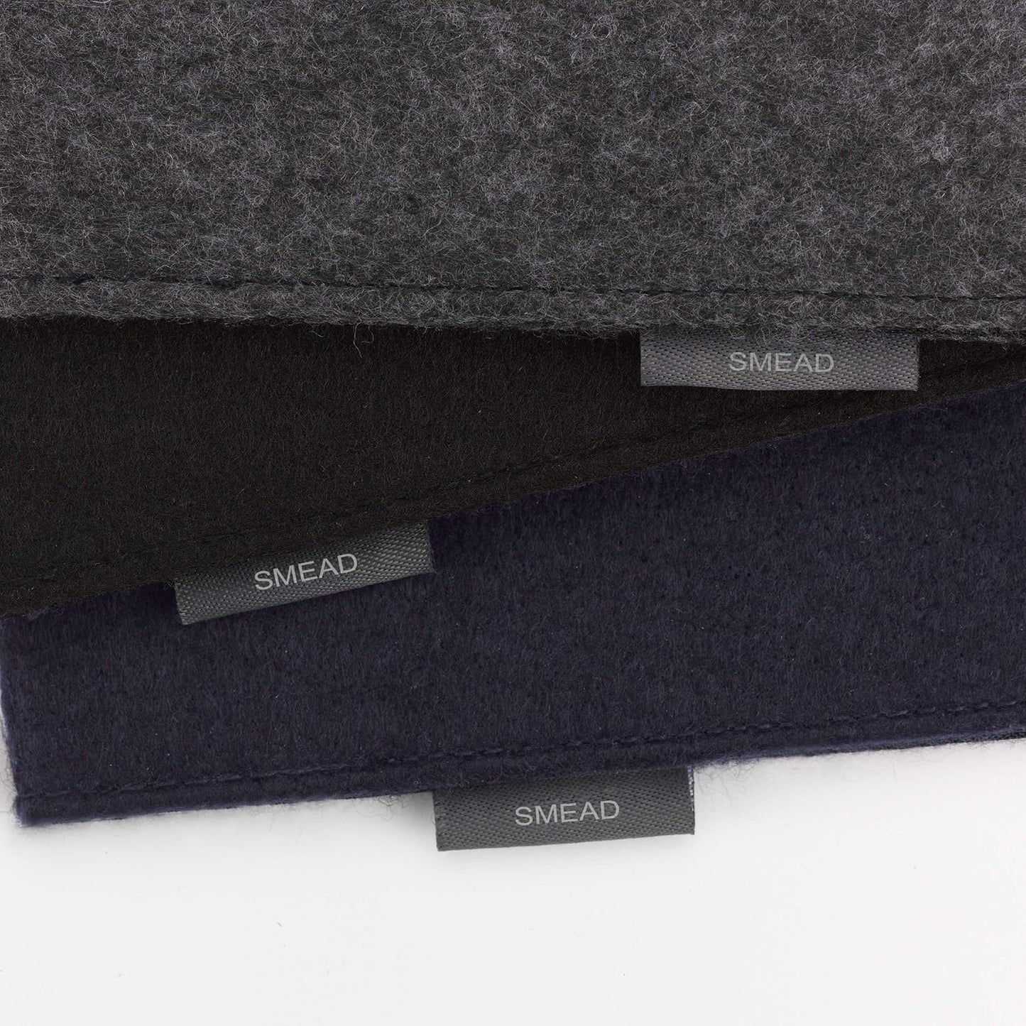 Smead Soft Touch Cloth Expanding File, 2" Expansion, Magnetic Closure, Tabloid Size, Black (70923)