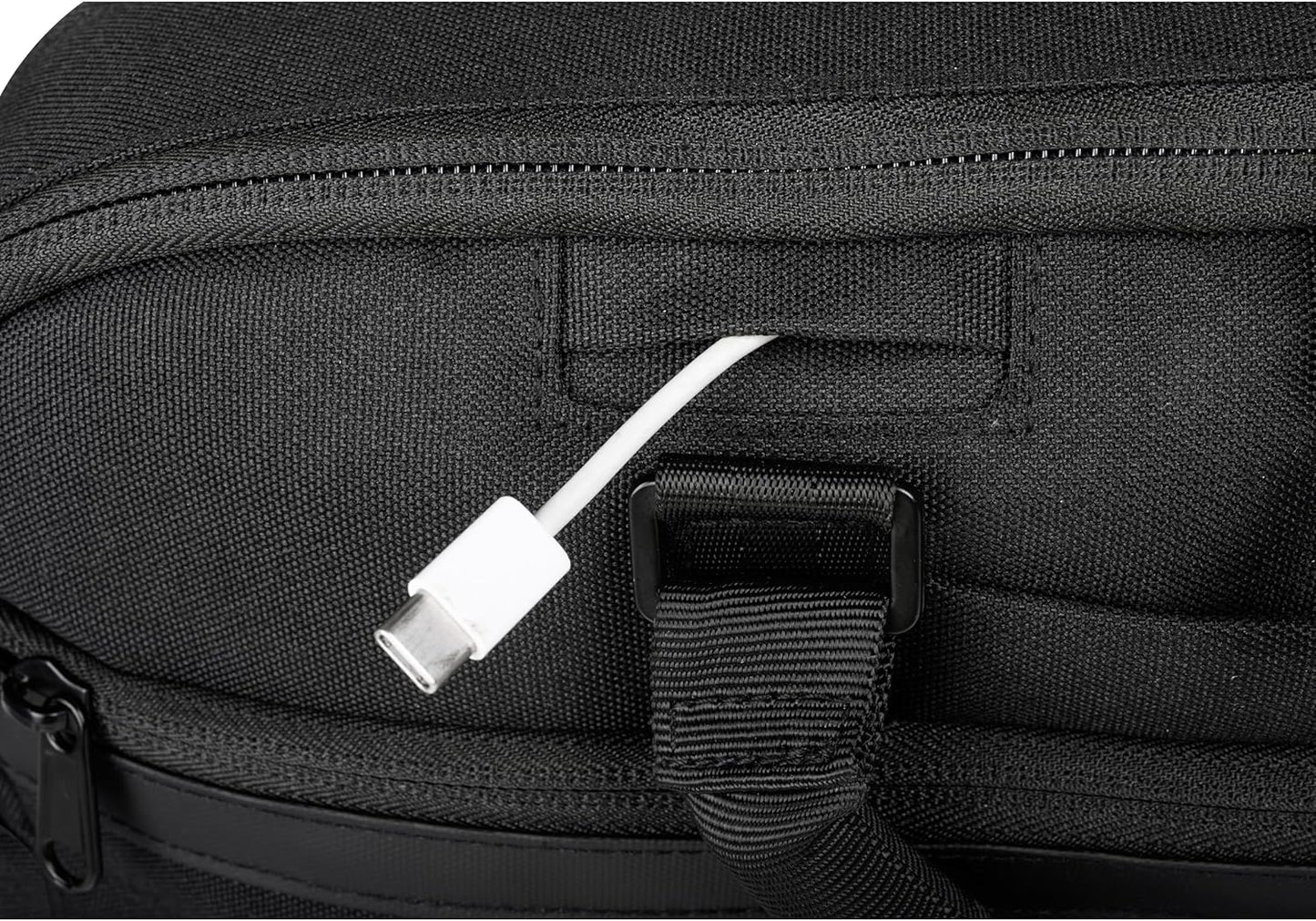 Kenneth Cole Recycled Polyester Slim 16" Laptop Business Briefcase, Black