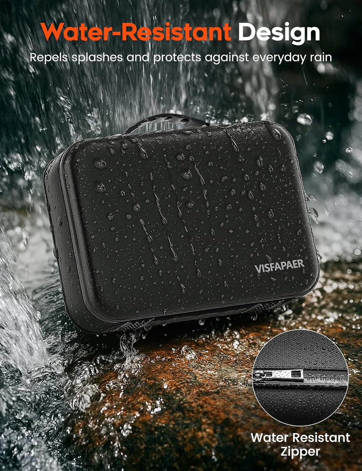 Fireproof Document Box, Fire Proof Safe Boxes for Documents, Important Document Organizer with Lock, Fireproof Waterproof Document Storage Bag for Important Documents, Files and More