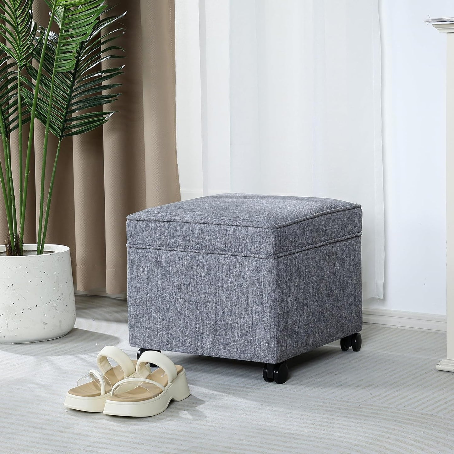 Adeco Storage Ottoman