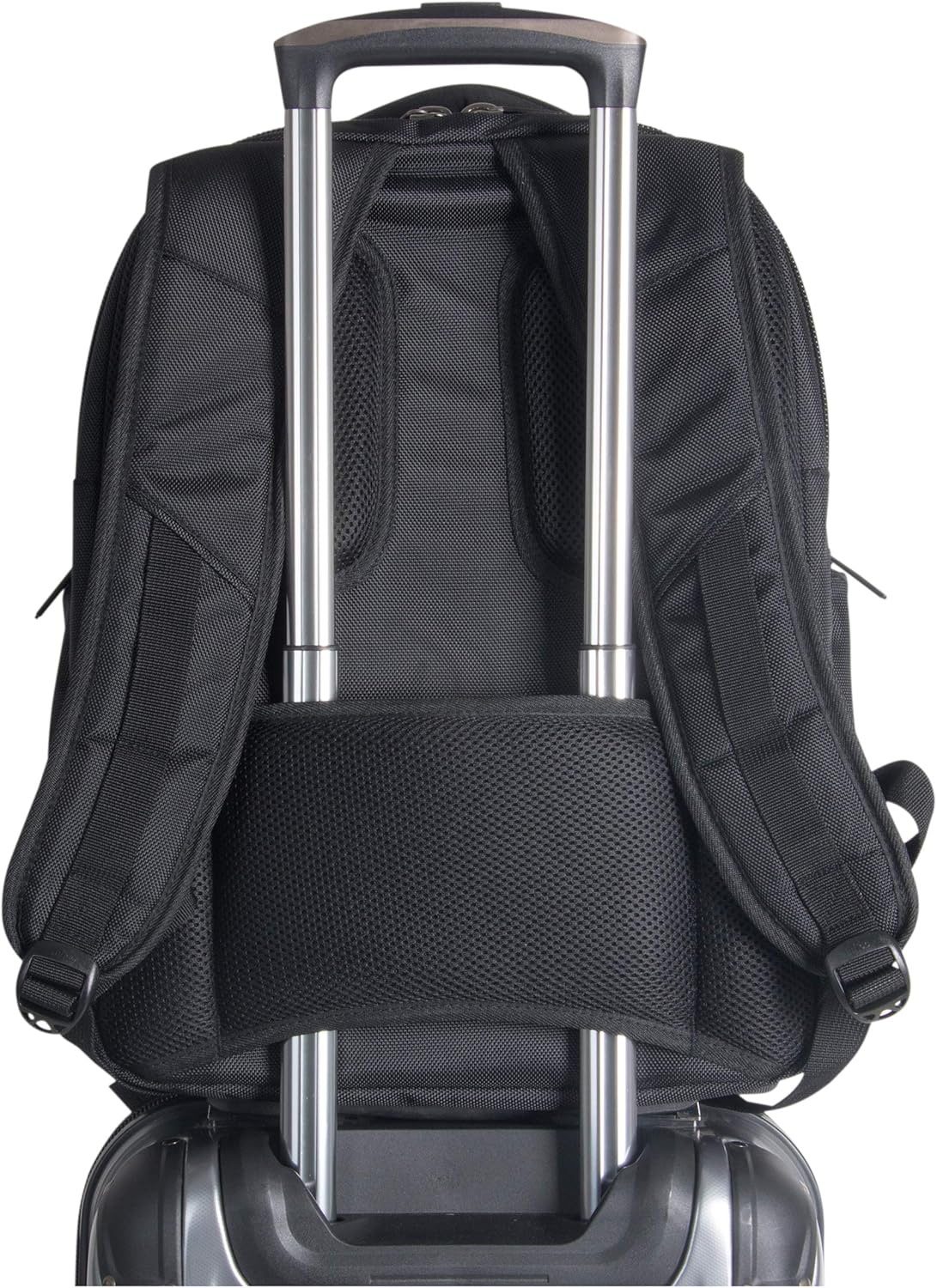 Kenneth Cole Reaction ProTec Travel Business Backpack 17" Laptop Computer TSA Checkpoint-Friendly Bookbag With USB Port, Black
